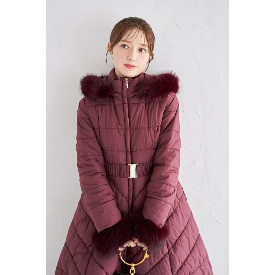 tocco closet（トッコ クローゼット） 取り外し可能なファー＆ベルト