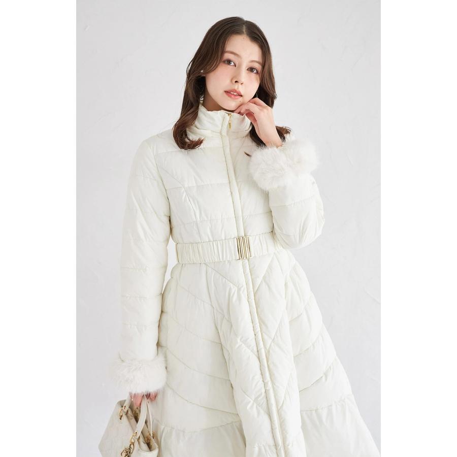 tocco closet（トッコ クローゼット） 取り外し可能なファー＆ベルト