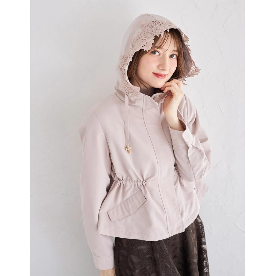 tocco closet（トッコ クローゼット） バックフリル付きフードレース
