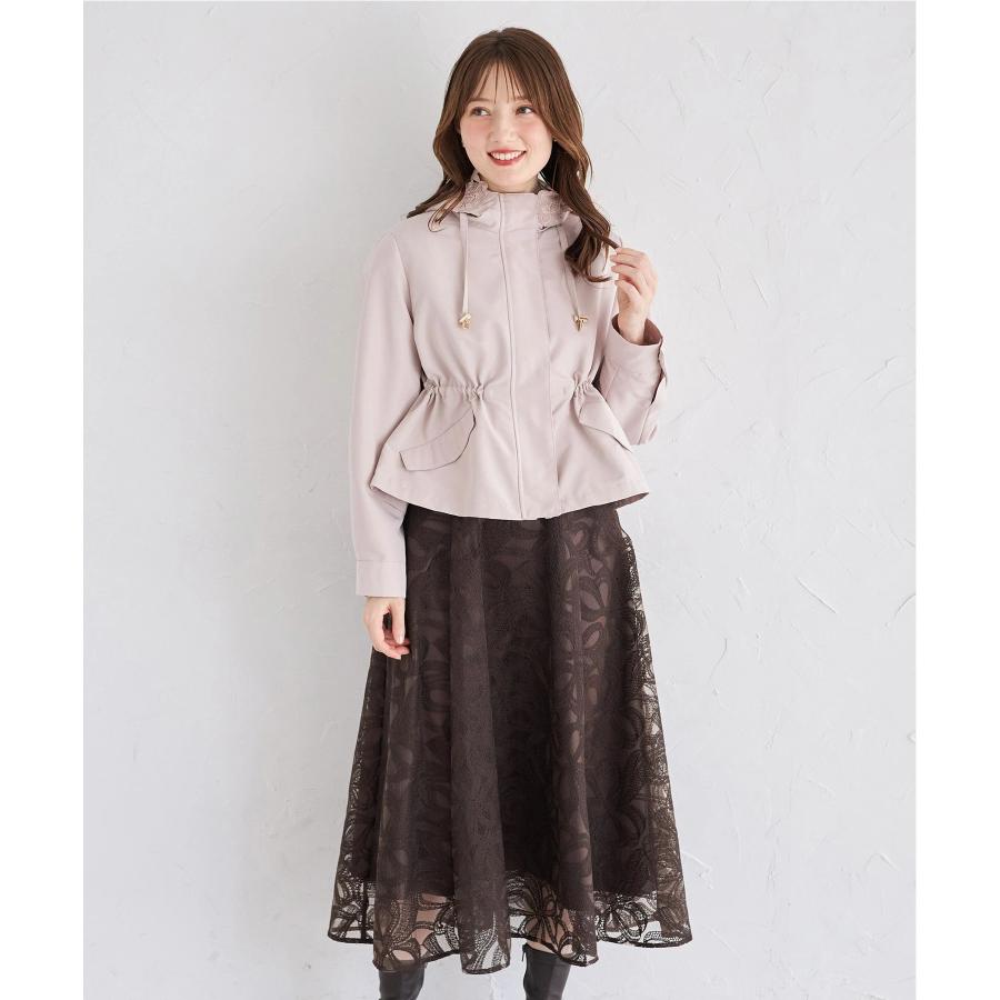 tocco closet（トッコ クローゼット） バックフリル付きフードレース
