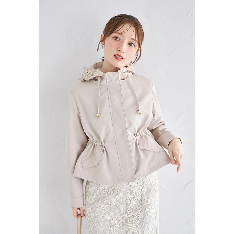tocco closet（トッコ クローゼット） バックフリル付きフードレース