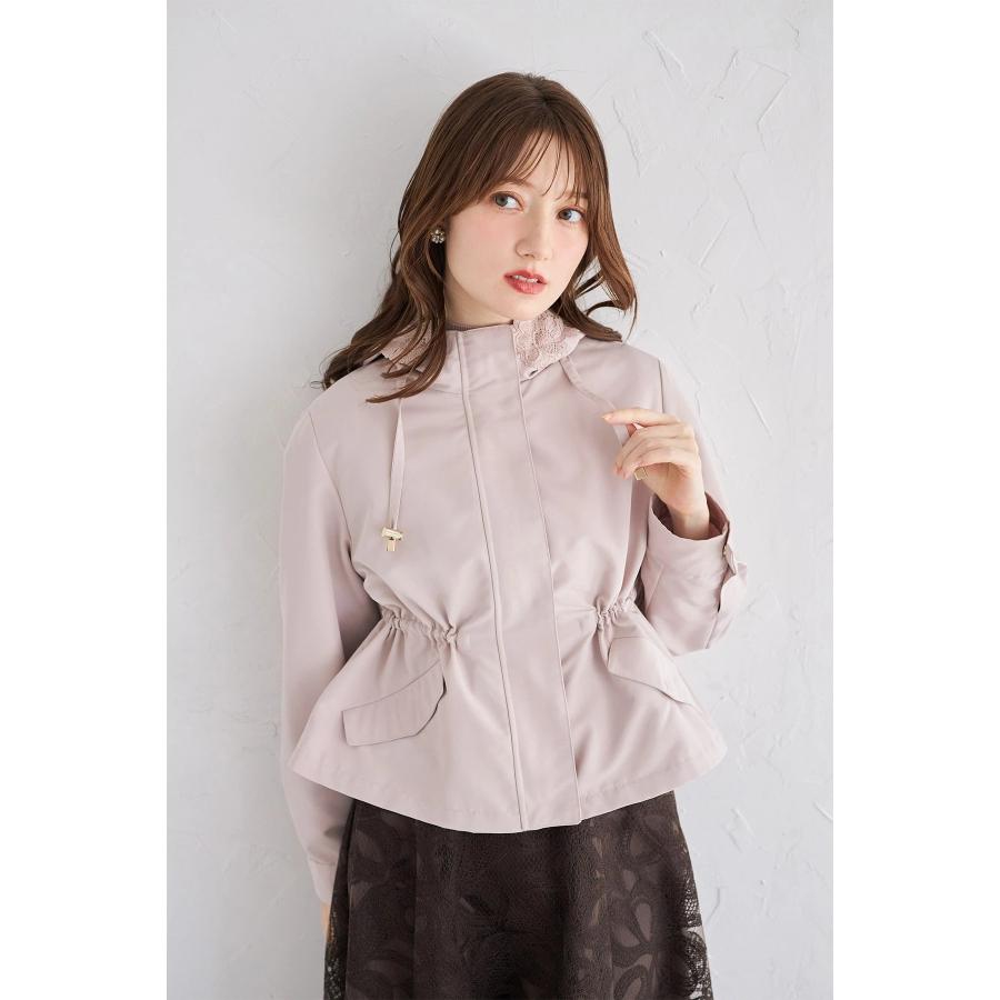 tocco closet（トッコ クローゼット） バックフリル付きフードレース