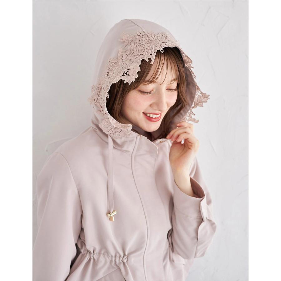 tocco closet（トッコ クローゼット） バックフリル付きフードレース