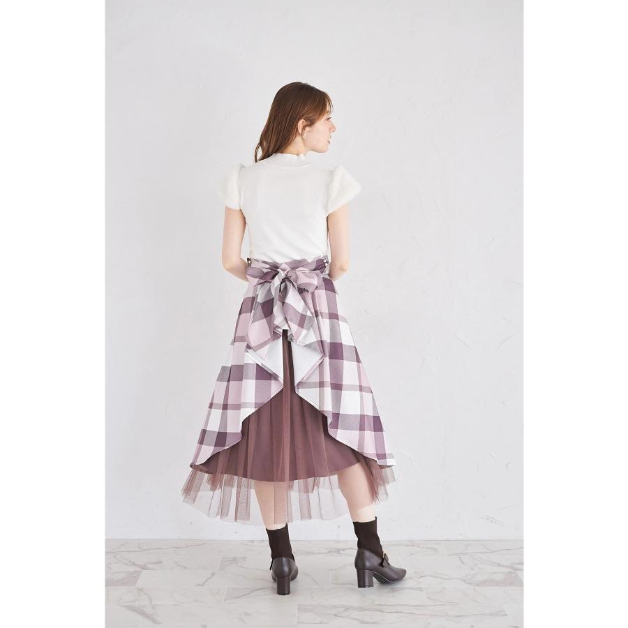 tocco closet（トッコ クローゼット） 3WAYリボン付き後ろチュール