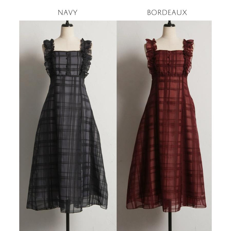 tocco closet（トッコ クローゼット） フリル付きバックレースアップ