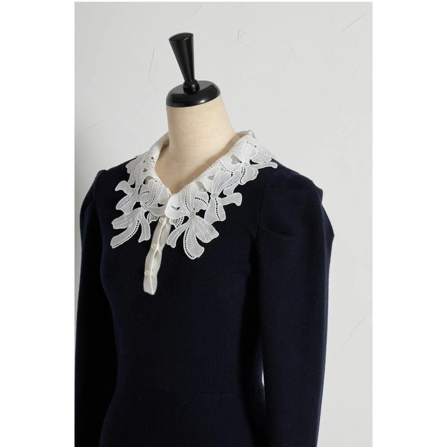 tocco closet（トッコ クローゼット） 2WAYリボンレース襟付き