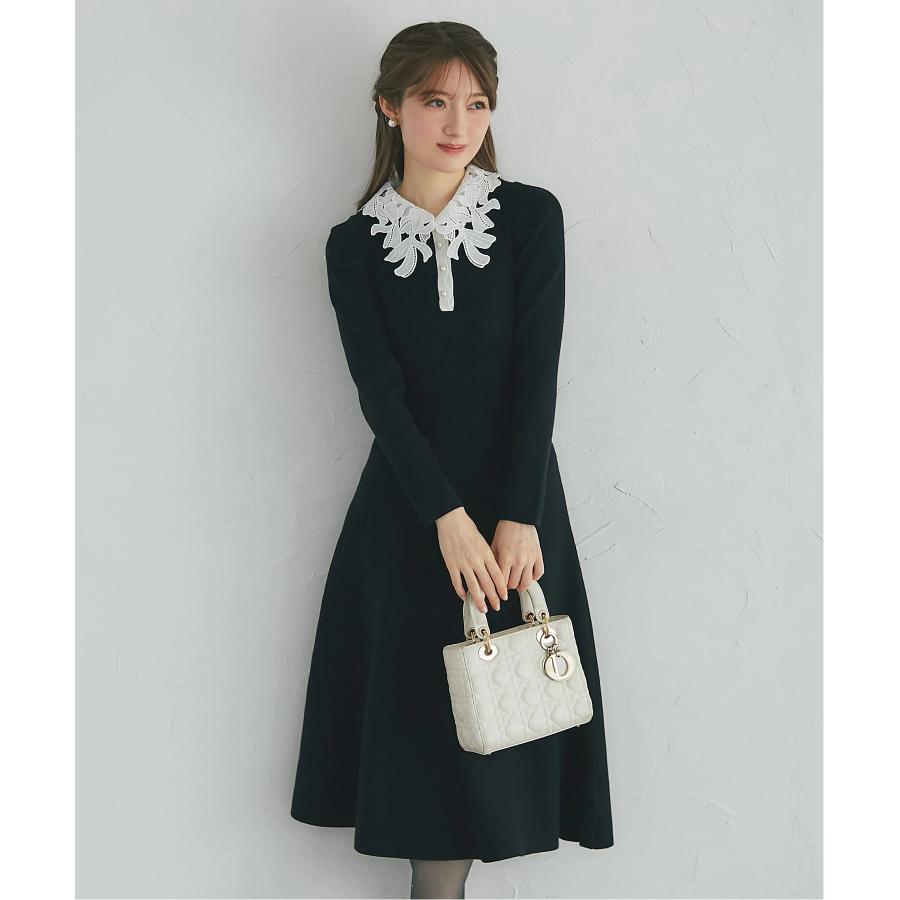 tocco closet（トッコ クローゼット） 2WAYリボンレース襟付き