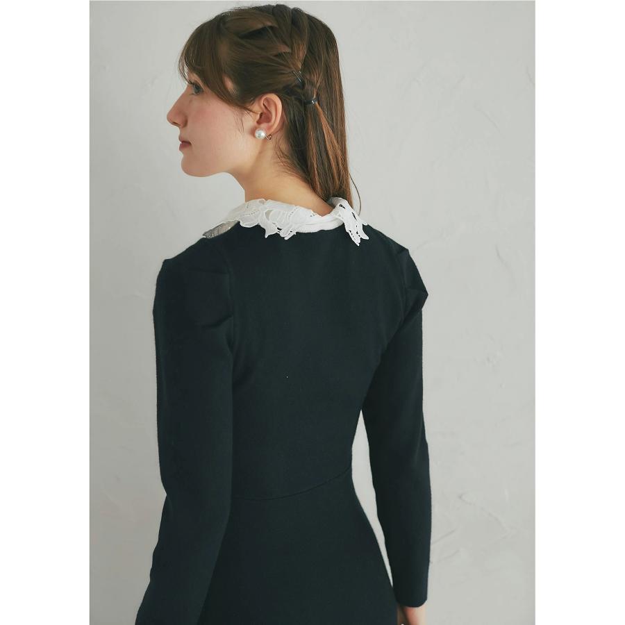 tocco closet（トッコ クローゼット） 2WAYリボンレース襟付き