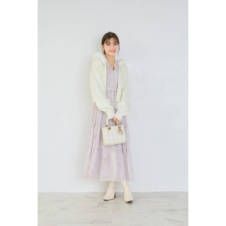 tocco closet（トッコ クローゼット） ファー付きニットパーカー 1月5