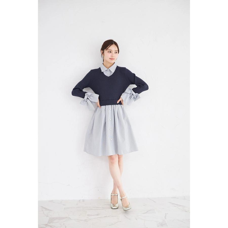 tocco closet（トッコ クローゼット） 2WAYボウタイリボン付き