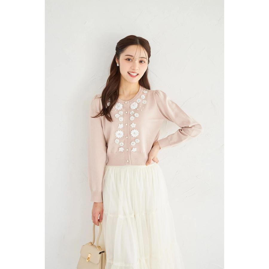 tocco closet（トッコ クローゼット） フラワーレースモチーフ付き