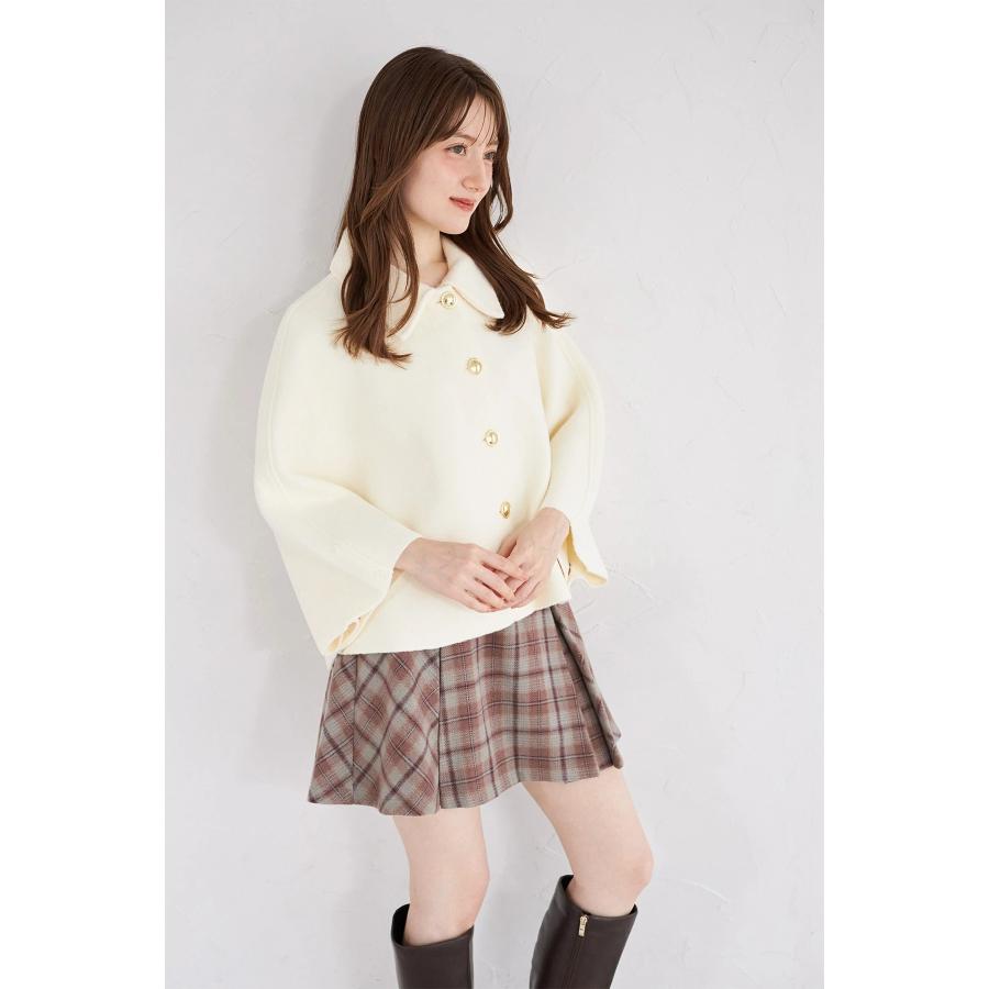 tocco closet（トッコ クローゼット） 2WAYファー付きケープライク