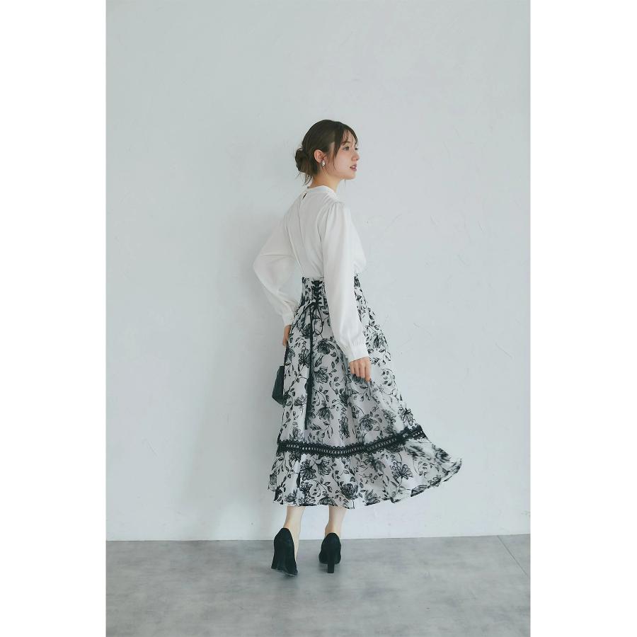 tocco closet（トッコ クローゼット） 立体フラワーモチーフ＆パール