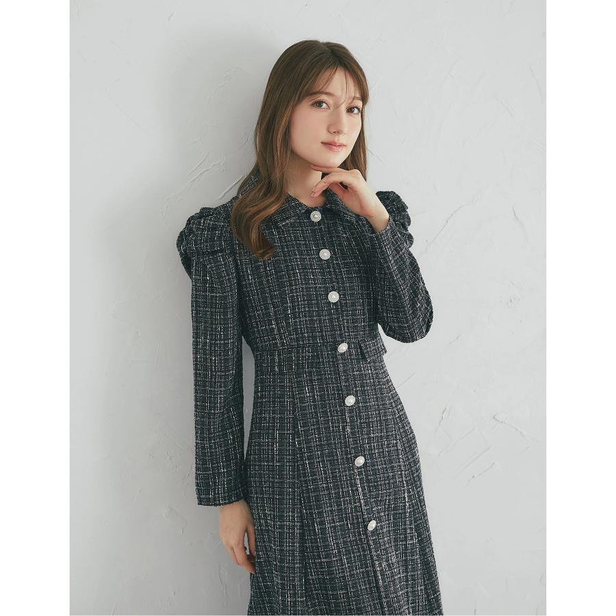 tocco closet（トッコ クローゼット） パール釦パワーショルダー