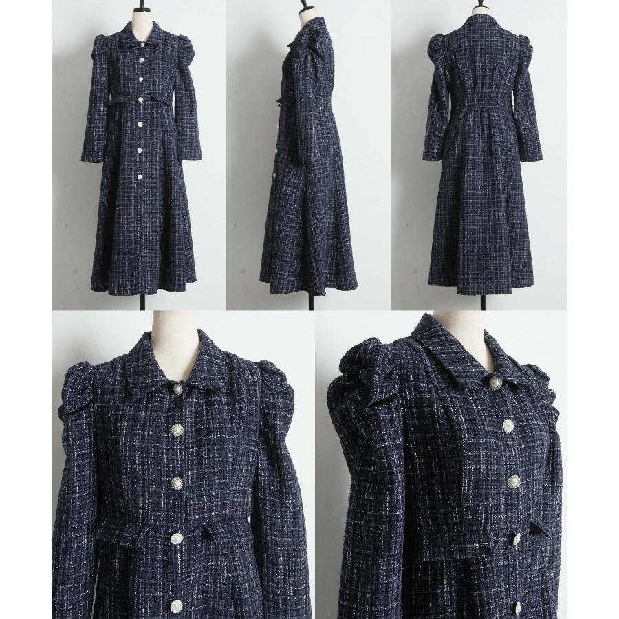 tocco closet（トッコ クローゼット） パール釦パワーショルダー