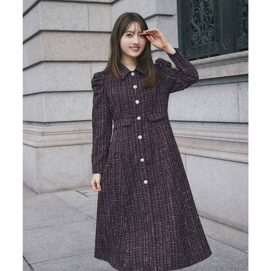 tocco closet（トッコ クローゼット） パール釦パワーショルダー