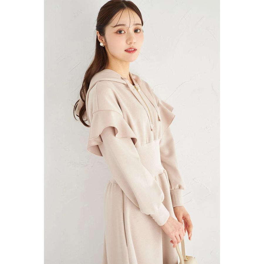 tocco closet（トッコ クローゼット） ウエストリブ切り替えフリル