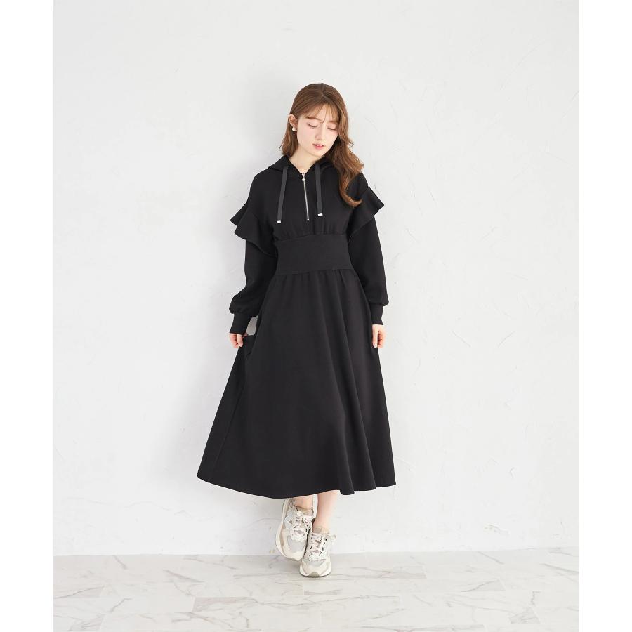 tocco closet（トッコ クローゼット） ウエストリブ切り替えフリル