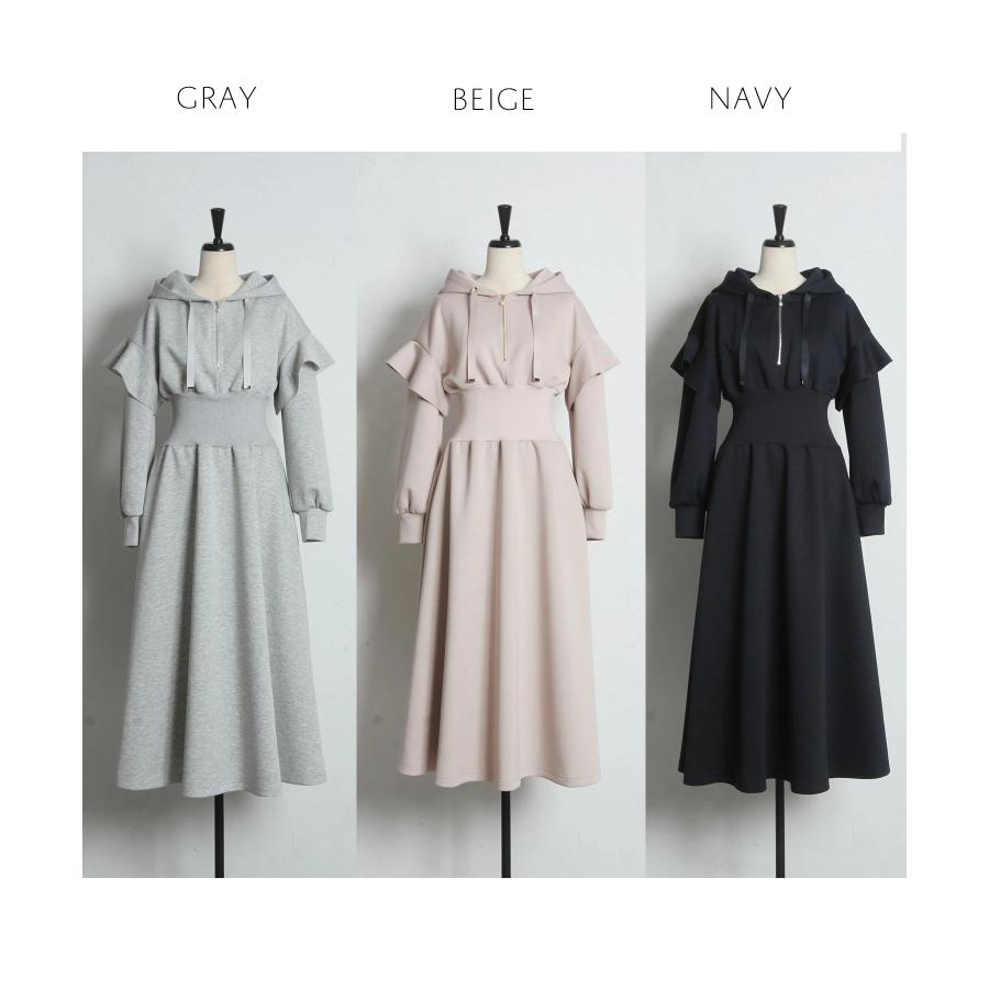 tocco closet（トッコ クローゼット） ウエストリブ切り替えフリル