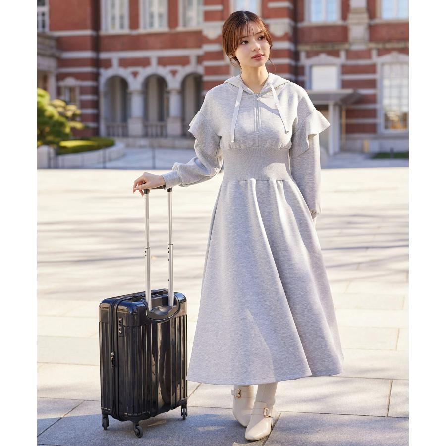 tocco closet（トッコ クローゼット） ウエストリブ切り替えフリル