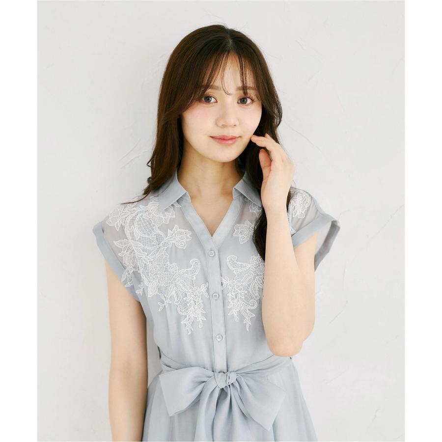 tocco closet（トッコ クローゼット） インナー付きウエストりぼん