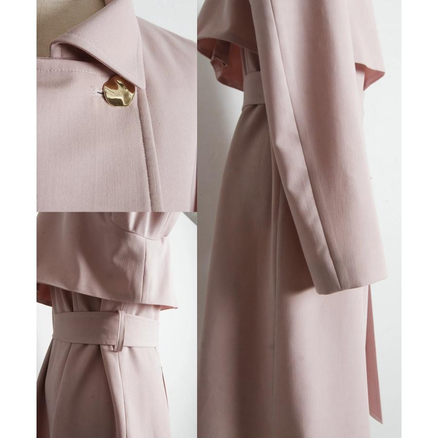 tocco closet（トッコ クローゼット） 2WAY仕様ゴールド釦ヨーク