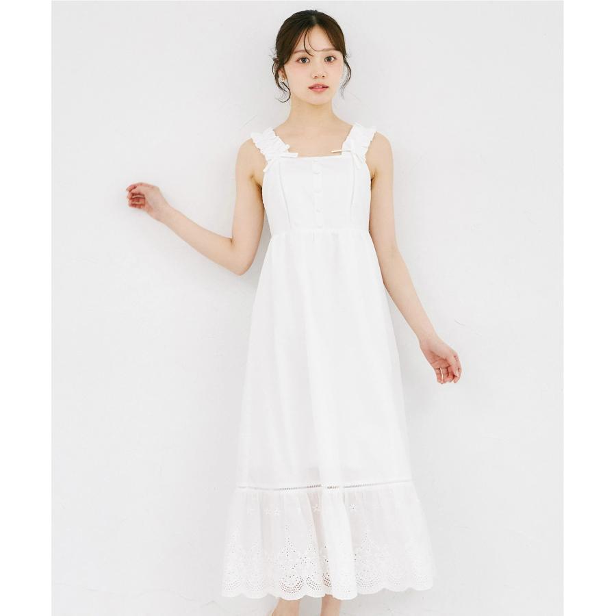 tocco closet（トッコ クローゼット） リボン付きカットワークレース 