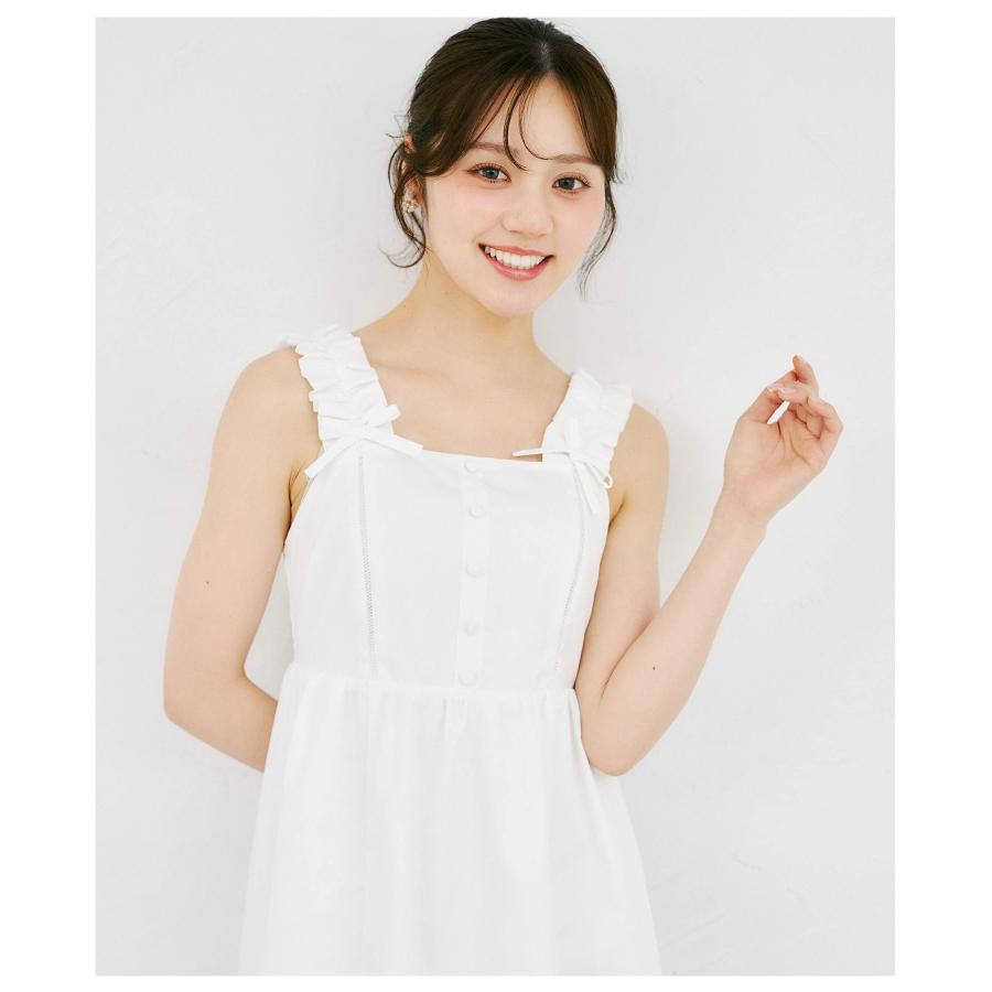 tocco closet（トッコ クローゼット） リボン付きカットワークレース 