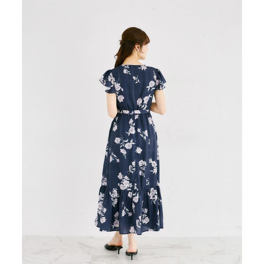 tocco closet（トッコ クローゼット） ベルト付きシアーチェック