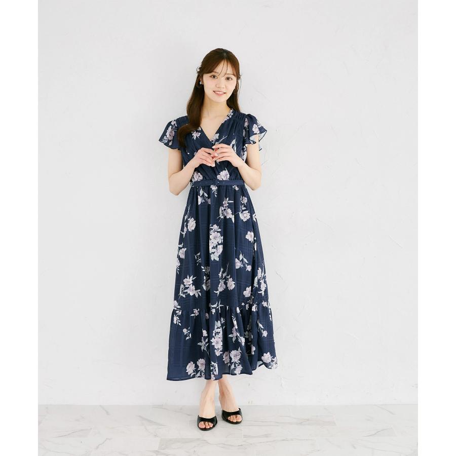 tocco closet（トッコ クローゼット） ベルト付きシアーチェック