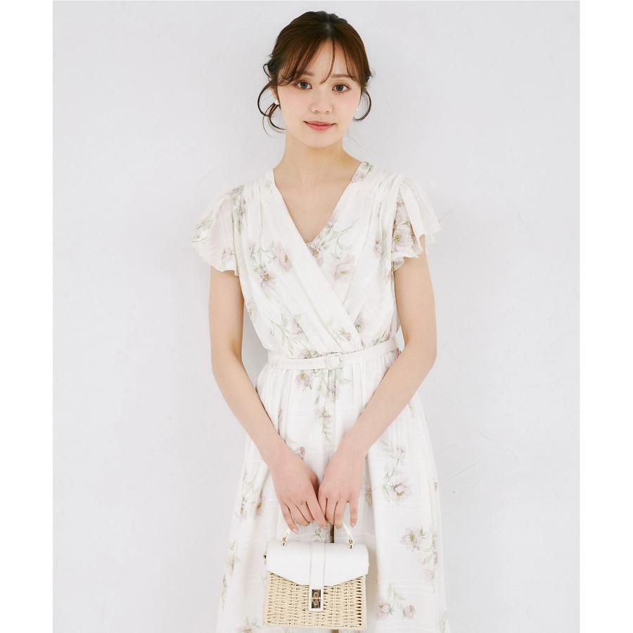 tocco closet（トッコ クローゼット） ベルト付きシアーチェック