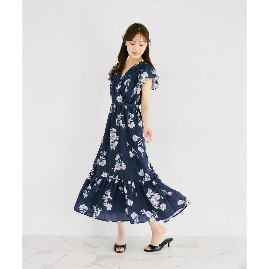 tocco closet（トッコ クローゼット） ベルト付きシアーチェック