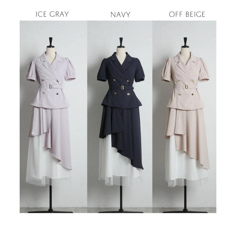 tocco closet（トッコ クローゼット） ベルト付きセットアップ風