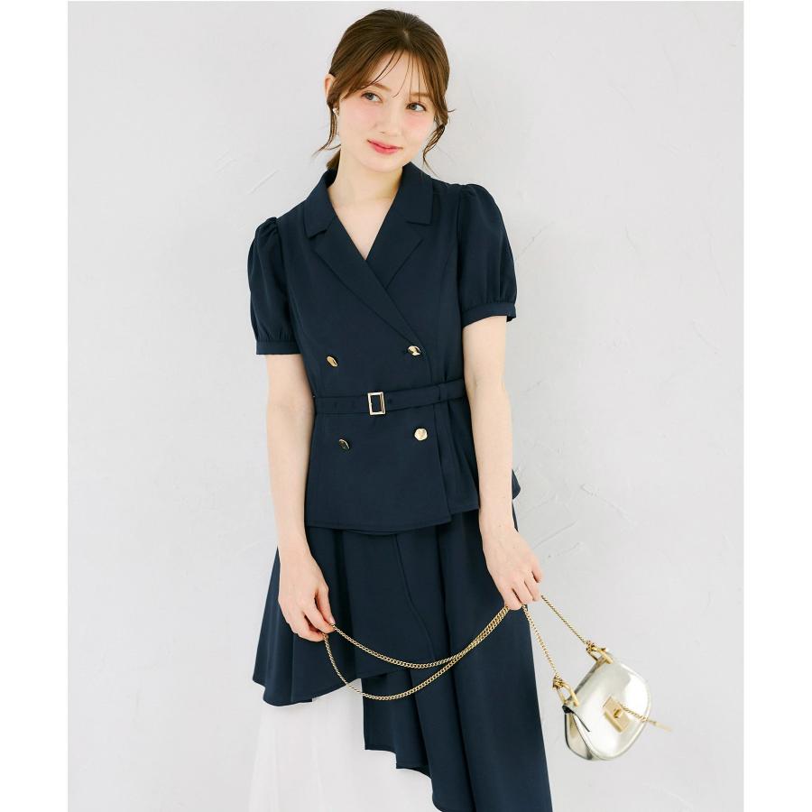 tocco closet（トッコ クローゼット） ベルト付きセットアップ風