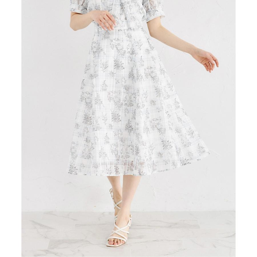 tocco closet（トッコ クローゼット） シアーチェック×フラワー