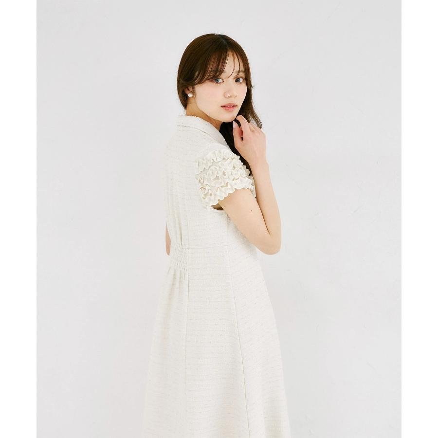 tocco closet（トッコ クローゼット） ホイップフリル付きパール釦