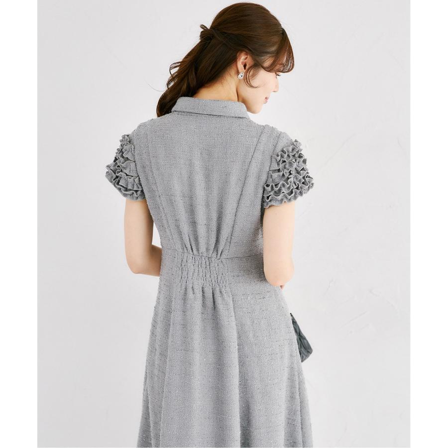 tocco closet（トッコ クローゼット） ホイップフリル付きパール釦