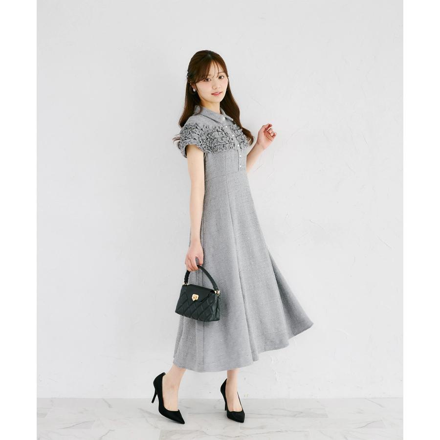 tocco closet（トッコ クローゼット） ホイップフリル付きパール釦