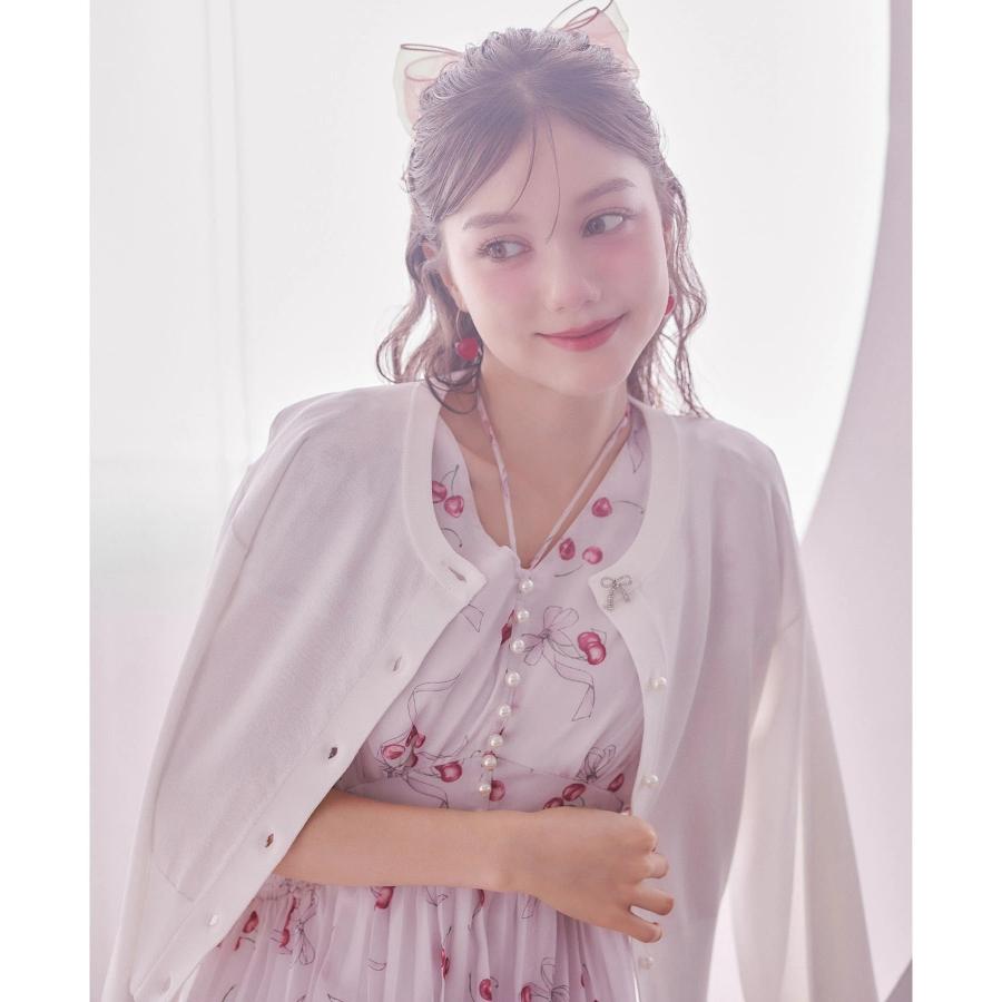 tocco closet（トッコ クローゼット） パール付きチェリー×リボン