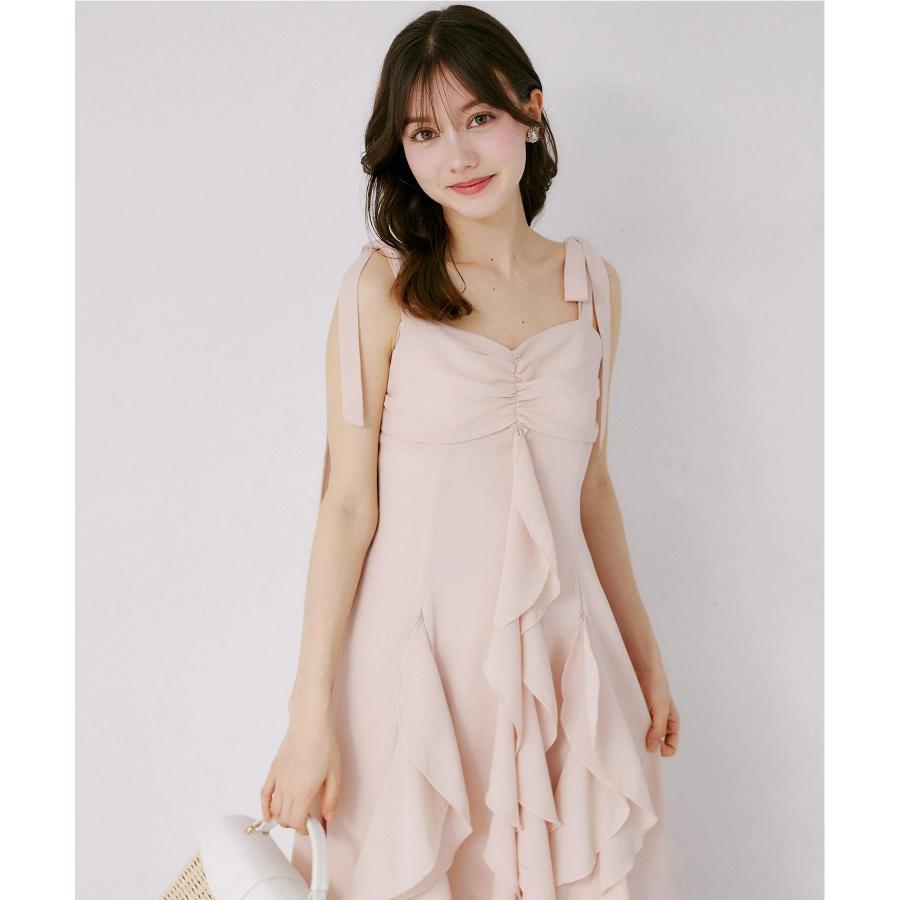 tocco closet（トッコ クローゼット） チュールボレロ×肩リボン