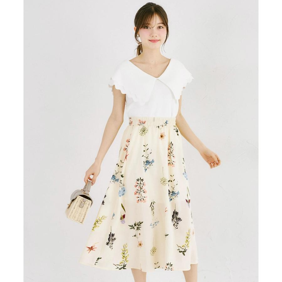 tocco closet（トッコ クローゼット） ボタニカルフラワープリント