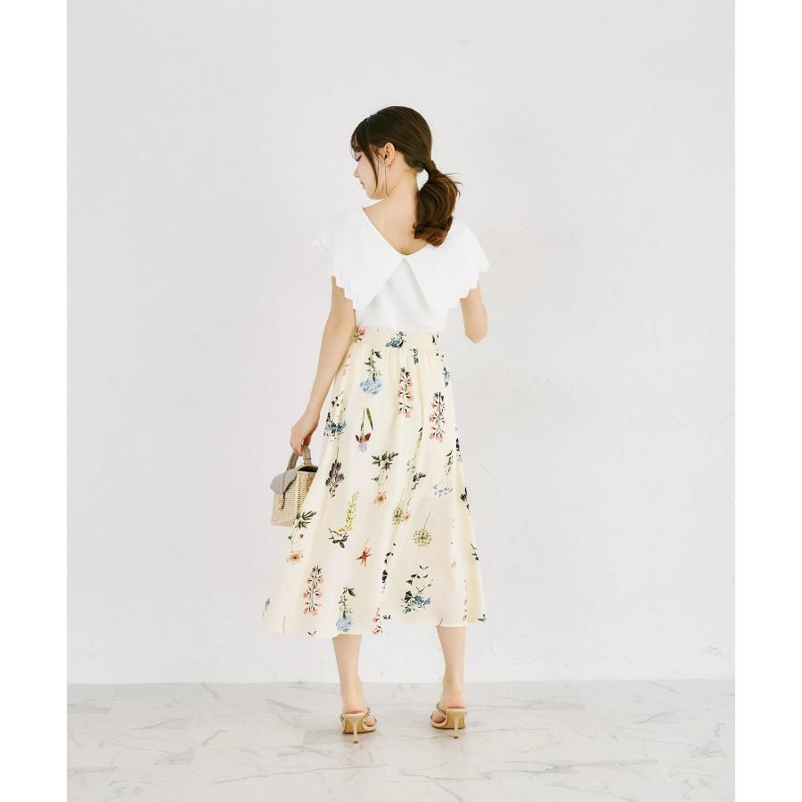 tocco closet（トッコ クローゼット） ボタニカルフラワープリント