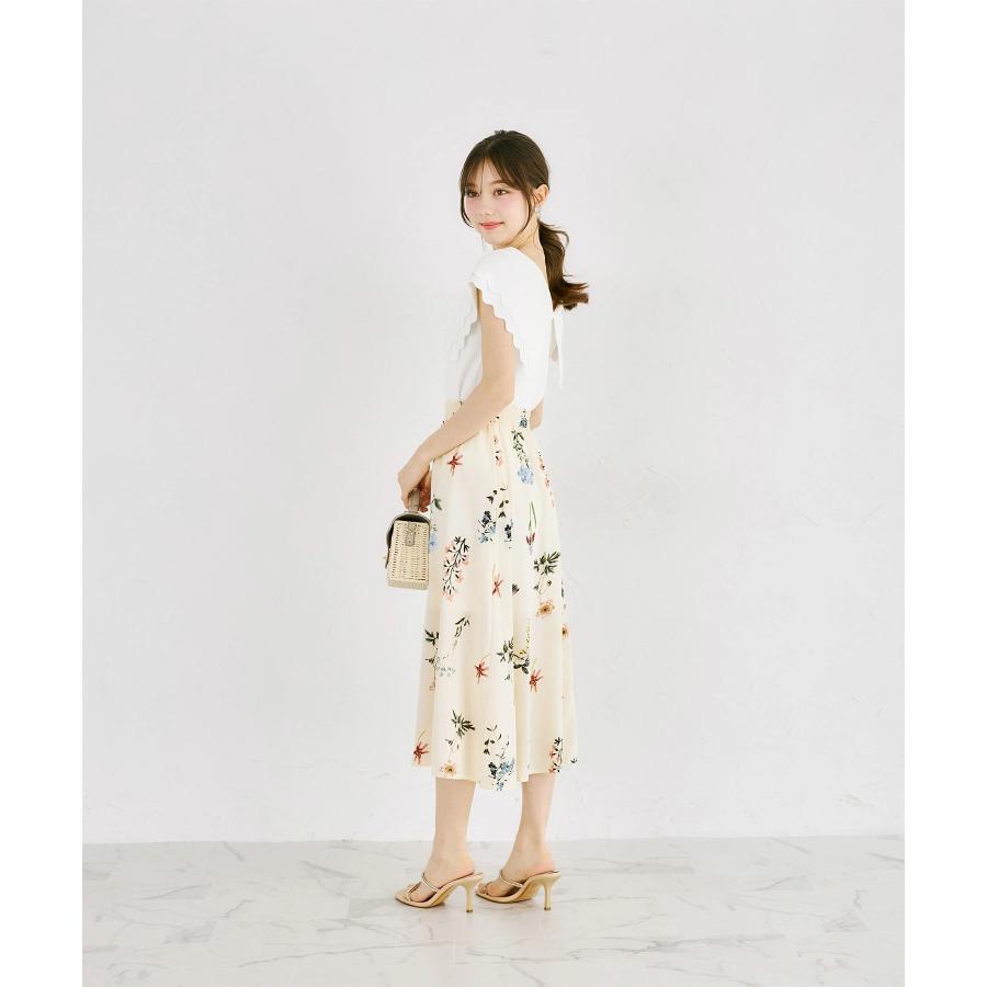 tocco closet（トッコ クローゼット） ボタニカルフラワープリント