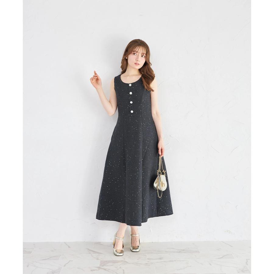 tocco closet（トッコ クローゼット） ビジュー付きスパンコール