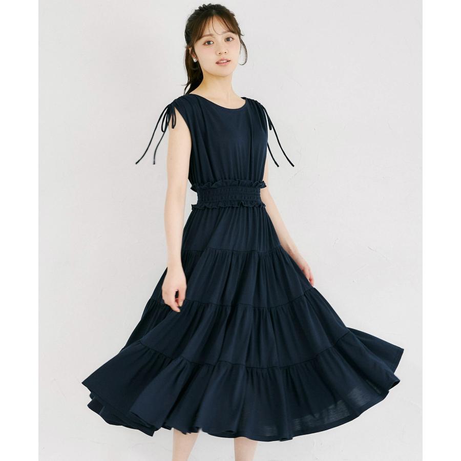 tocco closet（トッコ クローゼット） リボンドロストショルダー 