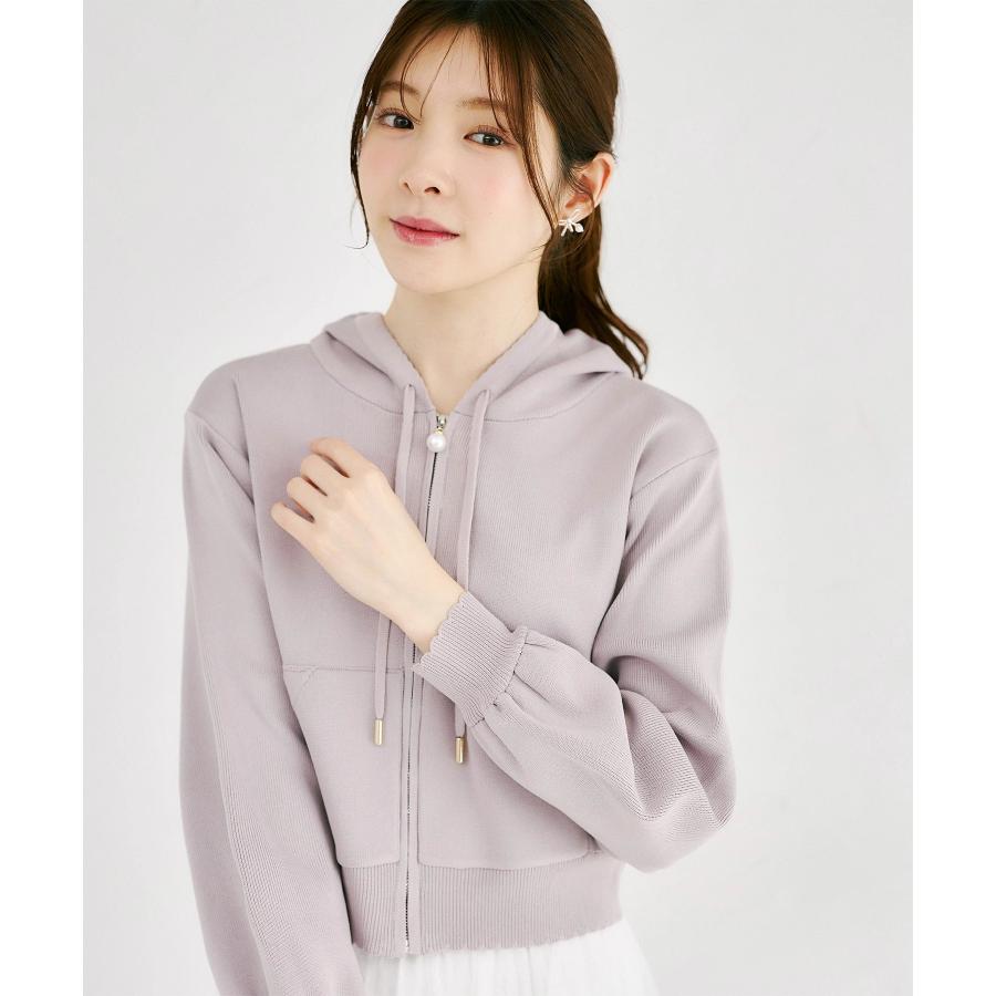 tocco closet（トッコ クローゼット） パールファスナー付きスカラップ