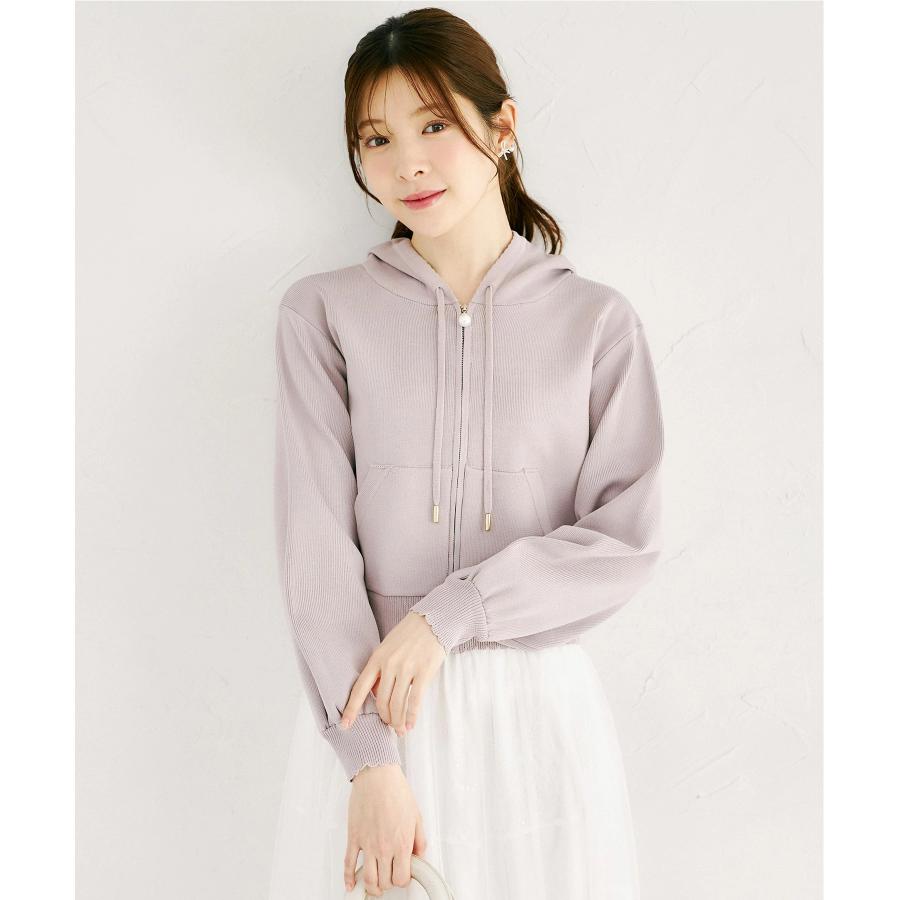 tocco closet（トッコ クローゼット） パールファスナー付きスカラップ
