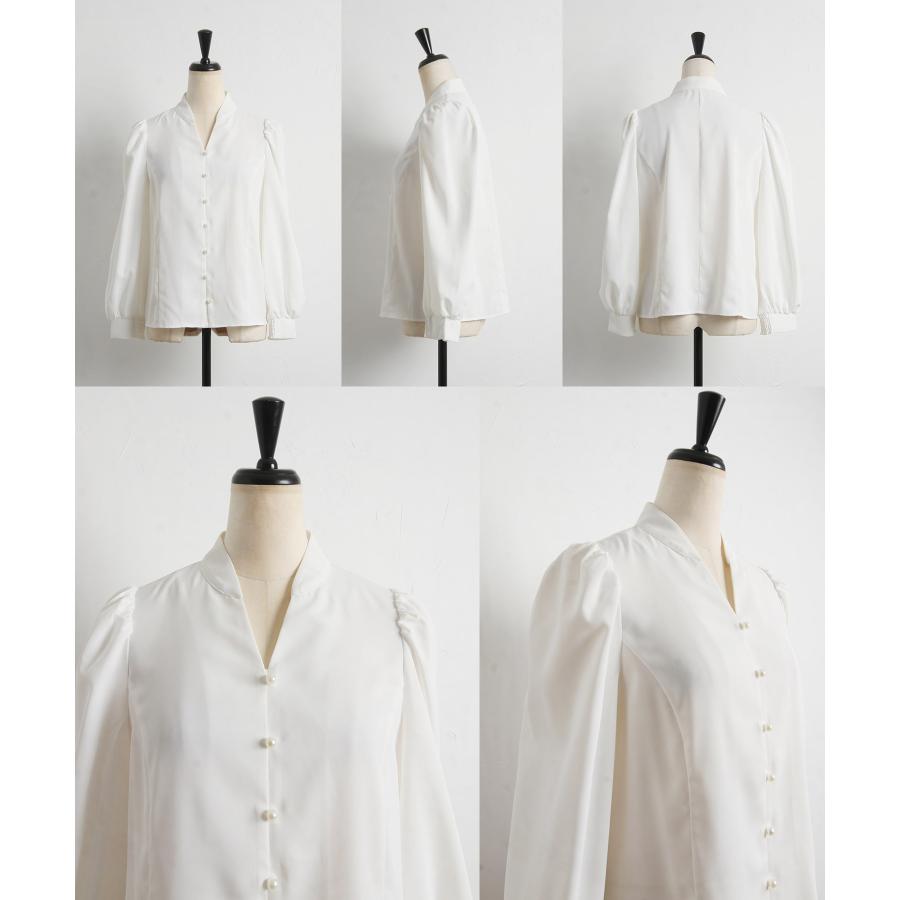 tocco closet（トッコ クローゼット） パール釦スタンドスキッパー