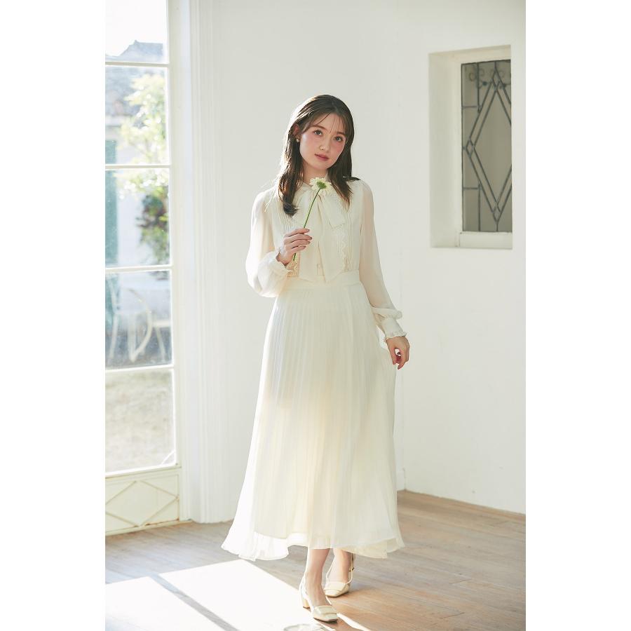 tocco closet（トッコ クローゼット） ラインレース×ピンタック