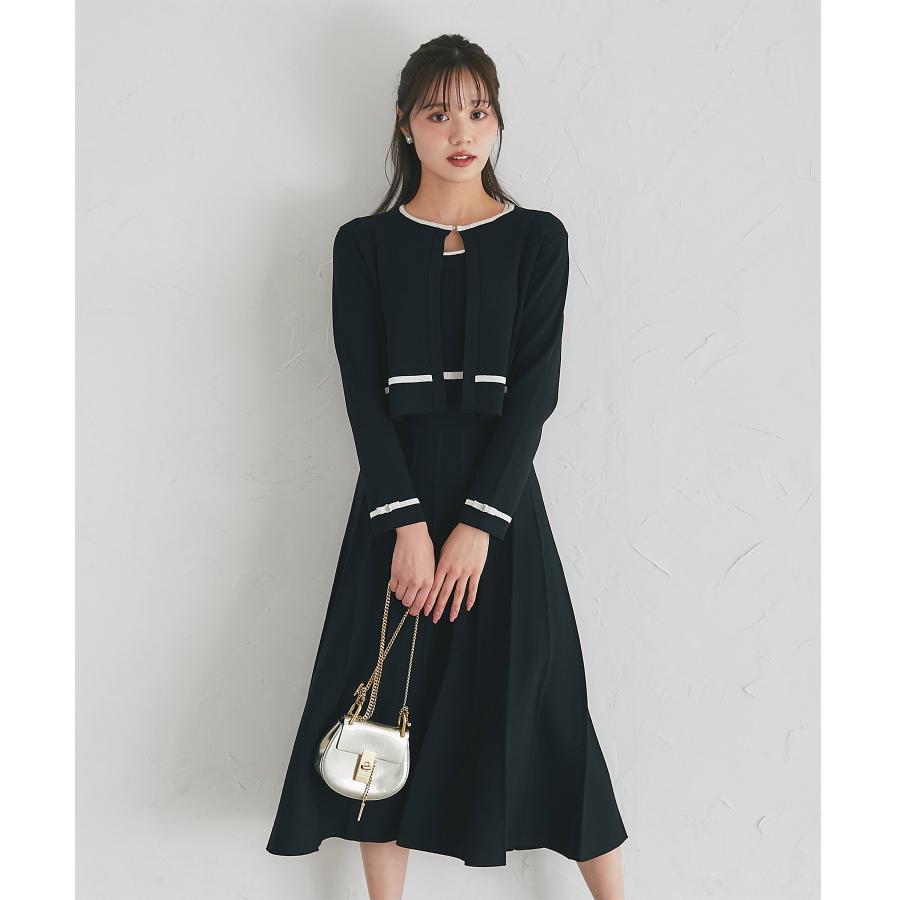 tocco closet（トッコ クローゼット） プチリボン＆ビジュー付き配色